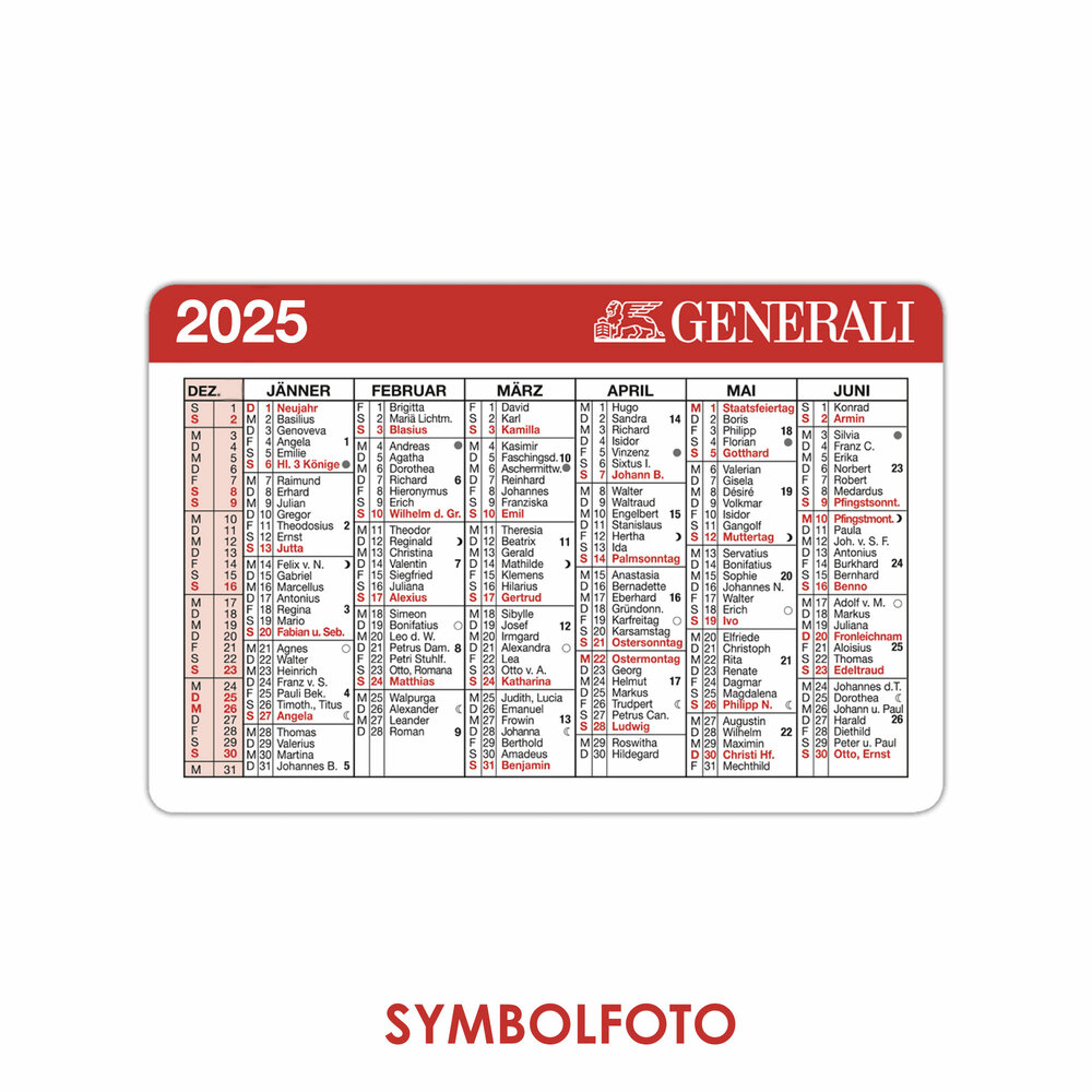 Blattkalender 2025 Blattkalender 2025