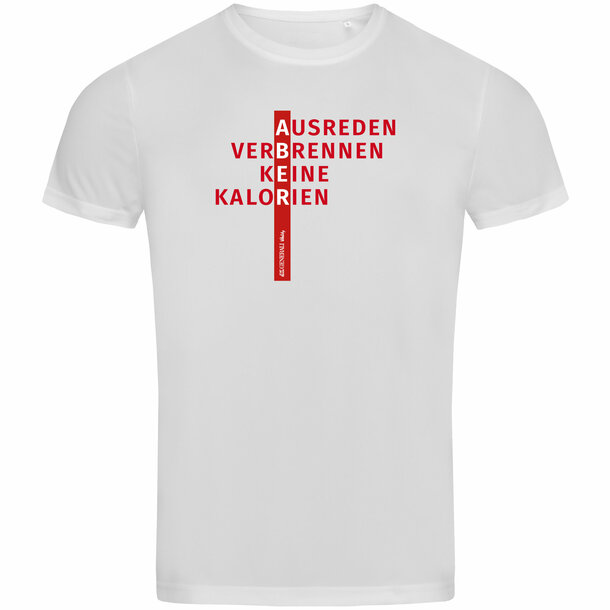 Herren Sport-Shirt Vitality Ausreden