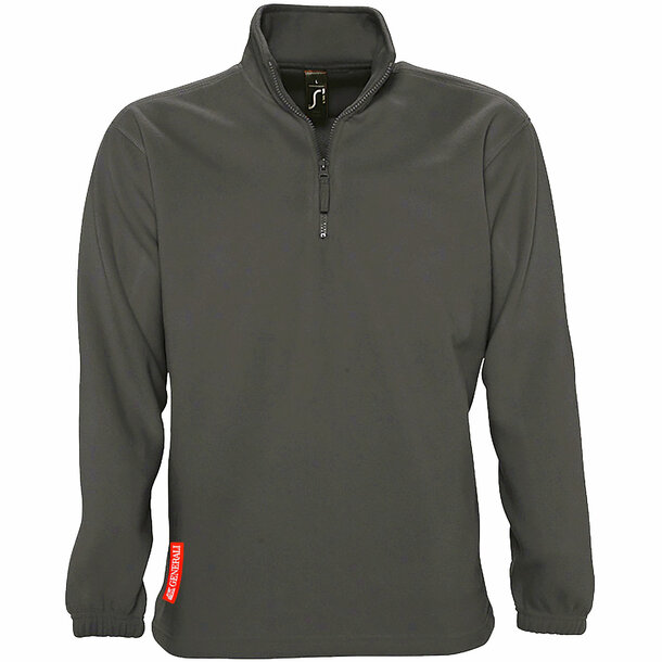 Fleece Sweater Unisex mit 1/4 Zipp