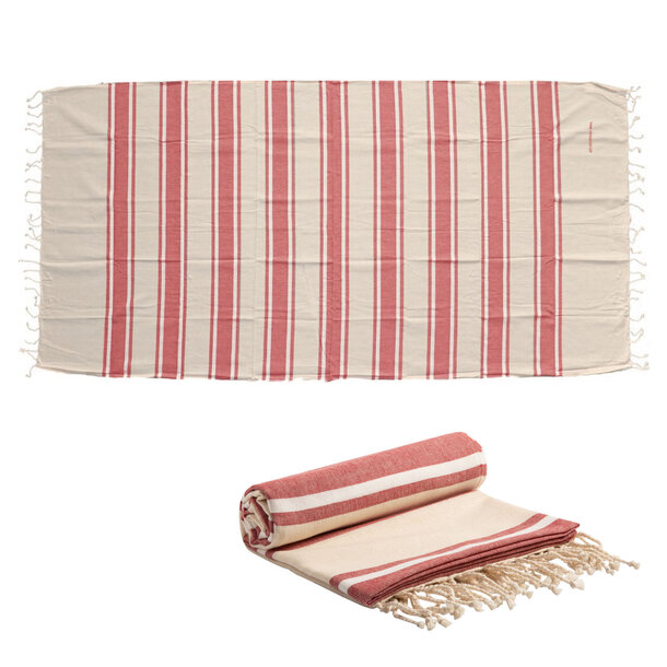 Generali Vitality Strandtuch Rot