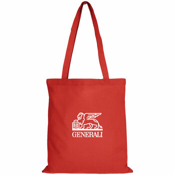 Baumwolltasche mit langen Henkel
