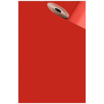 Geschenkpapier rot - Rolle mit 10 Bögen