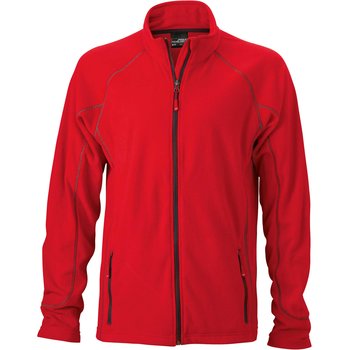 Herren Fleece Jacke mit Zipper Generali