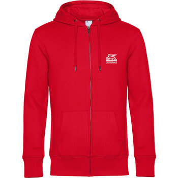 Herren Kapuzen Sweater Zip