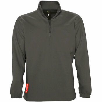 Fleece Sweater Unisex mit 1/4 Zipp