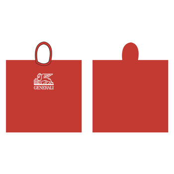 Generali Regenponcho rot
